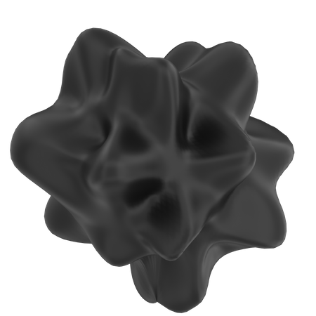 Flüssige Form  3D Icon
