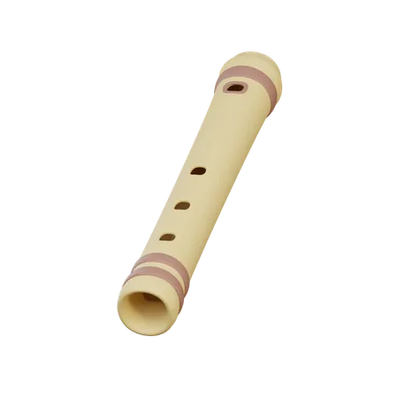 Flute  3D Icon