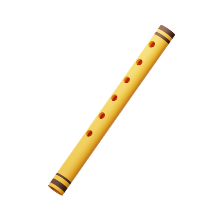 Flute  3D Icon