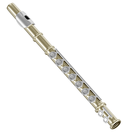 Flute  3D Icon