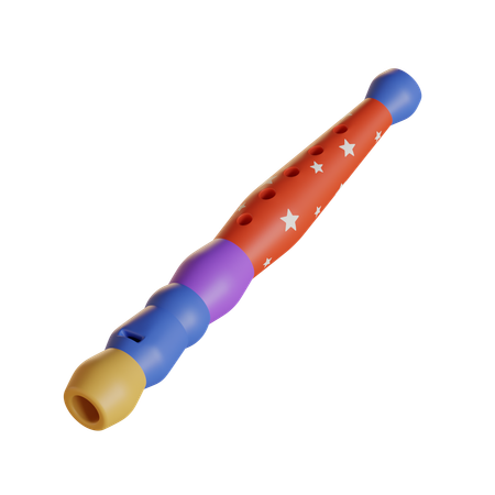 Flute  3D Icon