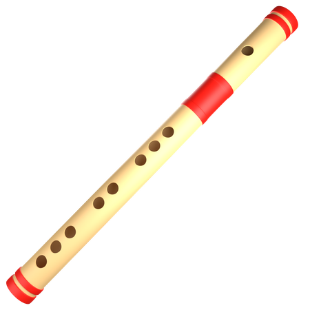 Flute  3D Icon