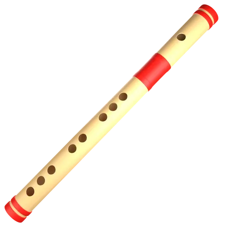 Flute  3D Icon