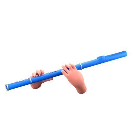 Flute  3D Icon