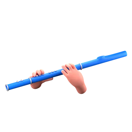 Flute  3D Icon