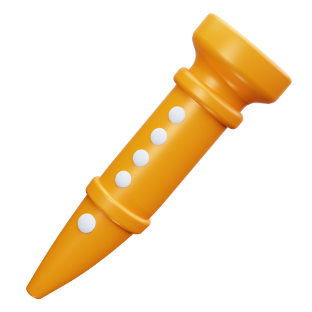 Flute  3D Icon