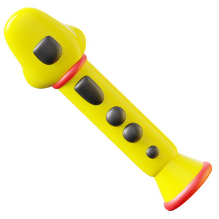 Flute  3D Icon
