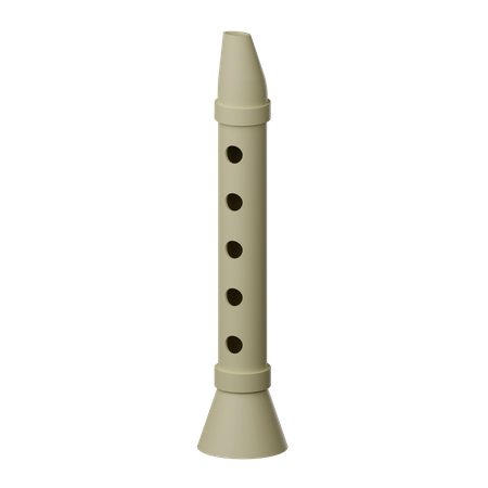 Flute  3D Icon