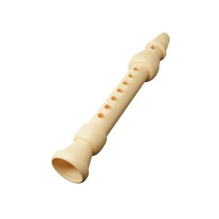 Flûte  3D Icon