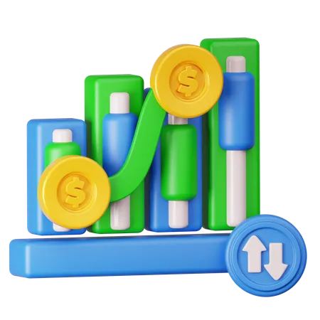 Flutuação  3D Icon