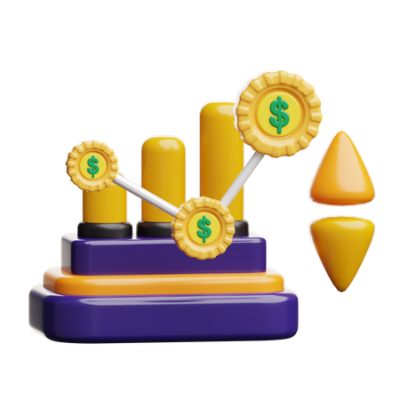 Flutuação  3D Icon