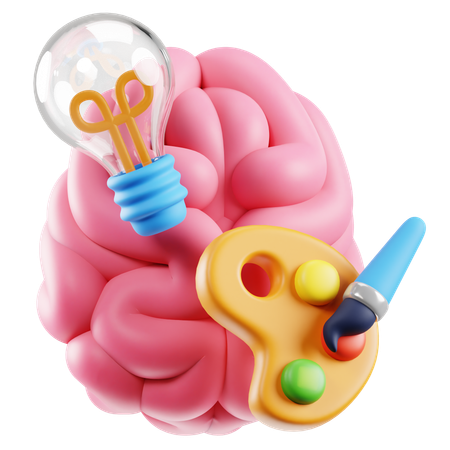 Flux créatif  3D Icon