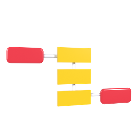 Fluxo de trabalho  3D Icon
