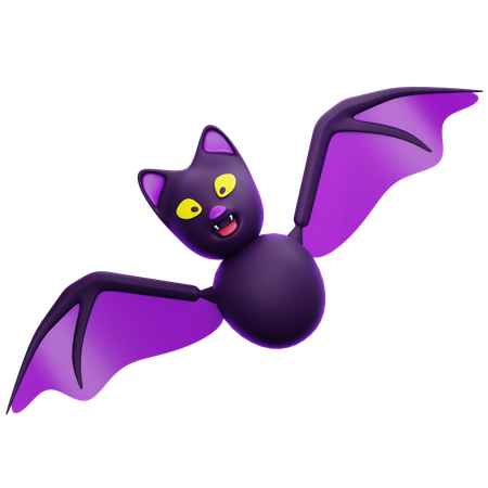 Flying Bat  3D Icon