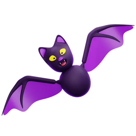 Flying Bat  3D Icon