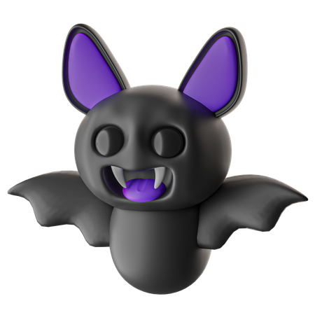 Flying Bat  3D Icon