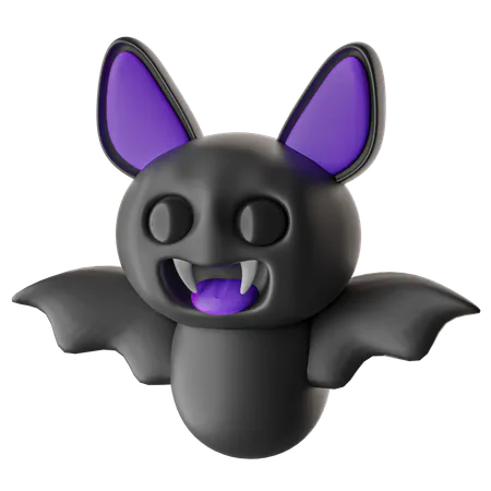 Flying Bat  3D Icon