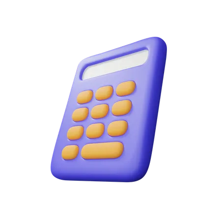 Flying calculator  3D Icon