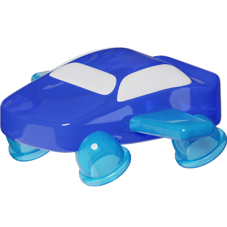 Flying Car  3D Icon