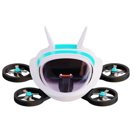 Flying Car  3D Icon