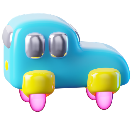 Flying Car  3D Icon