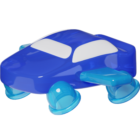 Flying Car  3D Icon