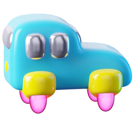 空飛ぶ車  3D Icon