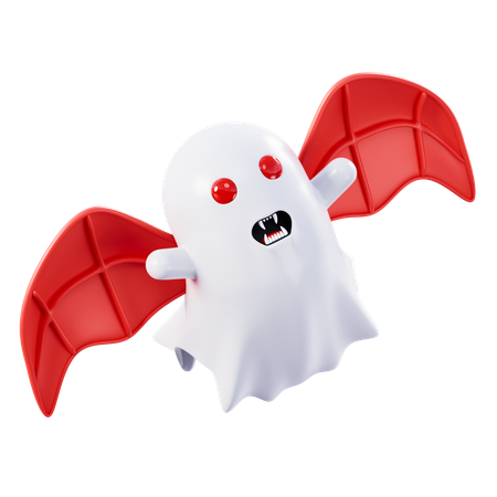 Flying Ghost  3D Icon