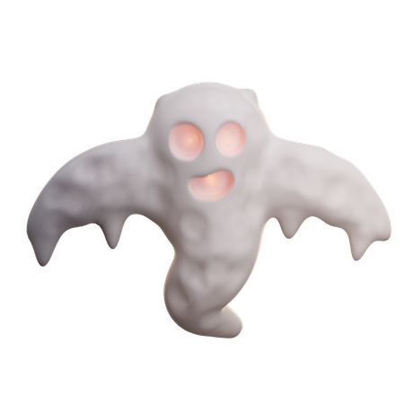 Flying Ghost  3D Icon