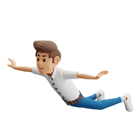 Page 2 | 35,505 Man In Flying Pose 3D Illustrations - Free Download in ...