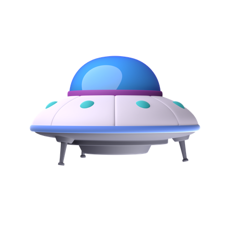 Flying Saucer  3D Icon