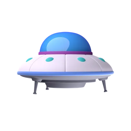 Flying Saucer  3D Icon