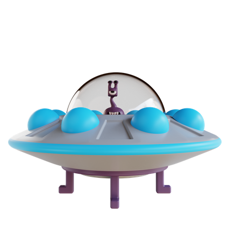 Flying Saucer  3D Icon