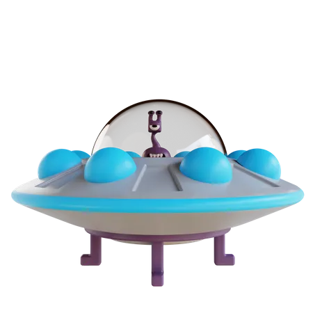 Flying Saucer  3D Icon