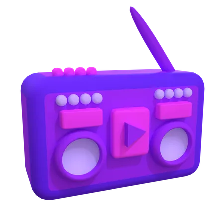 Fm Radio  3D Icon