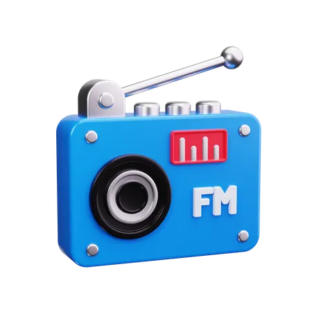 Fm Radio  3D Icon