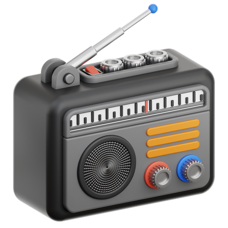 Fm Radio  3D Icon