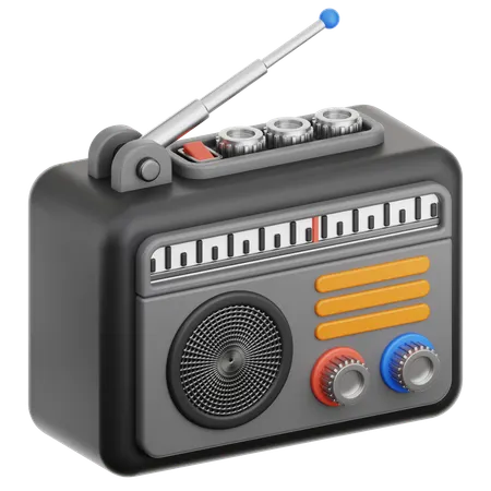 Fm Radio  3D Icon