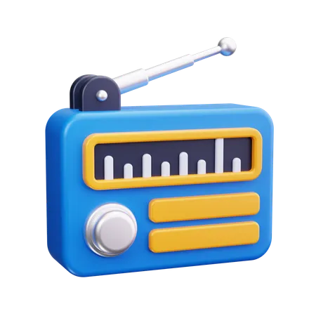 Fm Radio  3D Icon