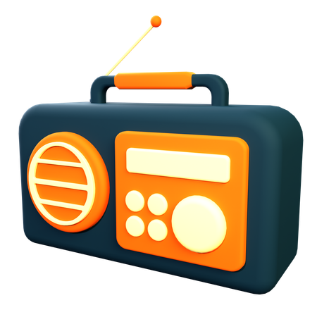Fm Radio  3D Icon
