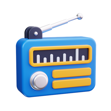 Fm Radio  3D Icon
