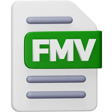 Fmv FIle  3D Icon