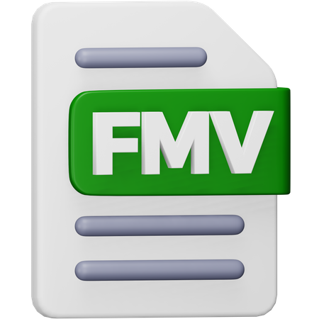 Fmv FIle  3D Icon