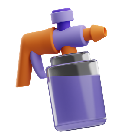 Foam Bottle  3D Icon