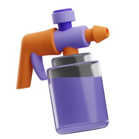 Foam Bottle  3D Icon