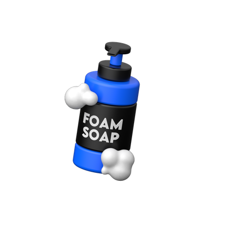 Foam Soap  3D Icon