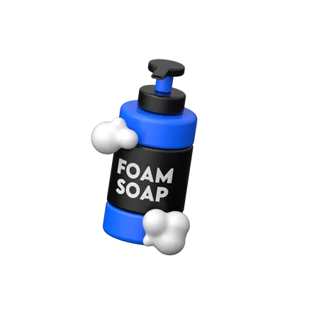 Foam Soap  3D Icon