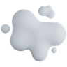 soap foam 3d illustration