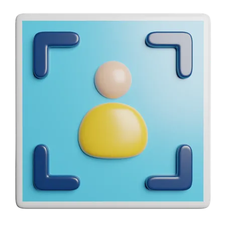 Enfocar  3D Icon