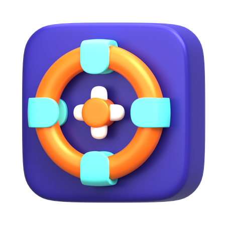 Enfocar  3D Icon